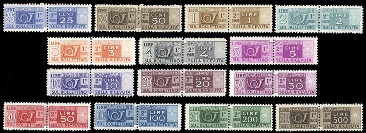 1946/51 - Filigrana ruota, ... 