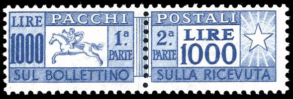 1954 - 1.000 lire Cavallino, ... 