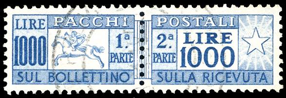 1954 - 1.000 lire Cavallino, ... 