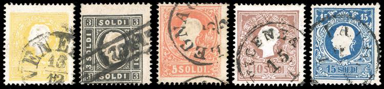 1858 - Seconda emissione completa, ... 