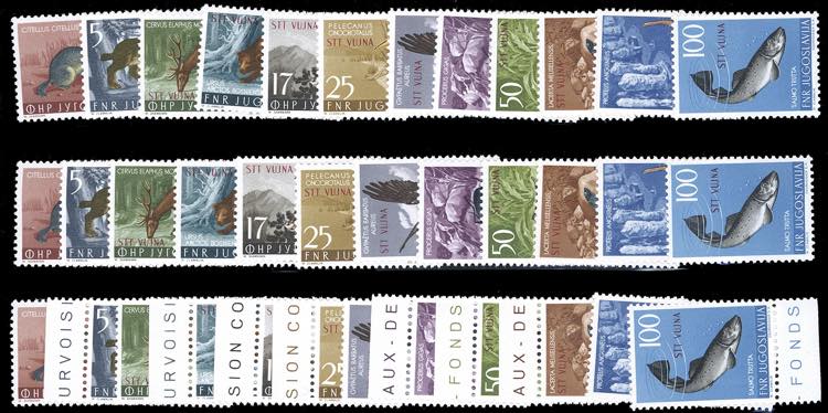 1954 - Animali, tre serie complete ... 