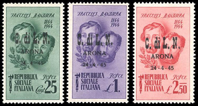 ARONA 1945 - Fratelli Bandiera ... 
