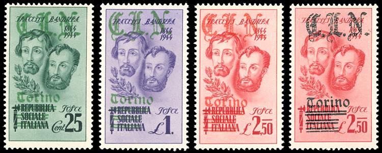 TORINO 1945 - Fratelli Bandiera, ... 
