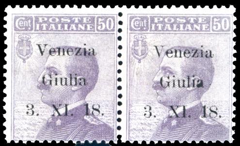 VENEZIA GIULIA 1918 - 50 cent., ... 