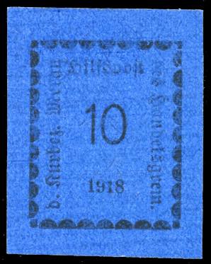 MERANO 1918 - 10 h. oltremare (3), ... 