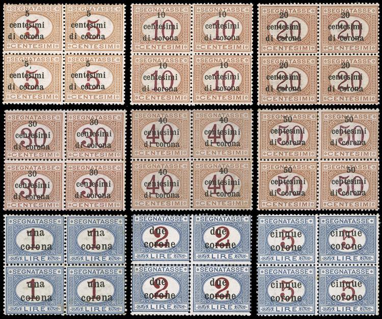 TRENTO E TRIESTE SEGNATASSE 1919 - ... 