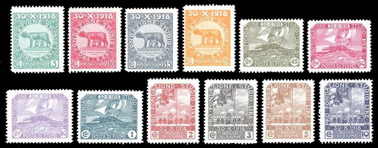 FIUME 1919 - Plebiscito, serie ... 