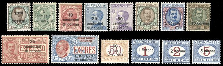 DALMAZIA 1919/22 - Giro completo ... 