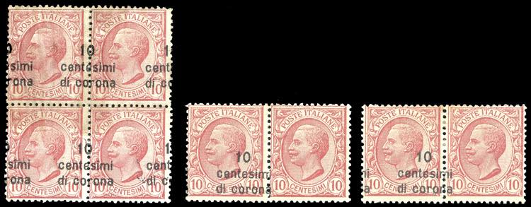 DALMAZIA 1921 - 10 cent. su 10 ... 
