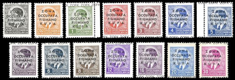 ZONA FIUMANO KUPA 1941 - ... 