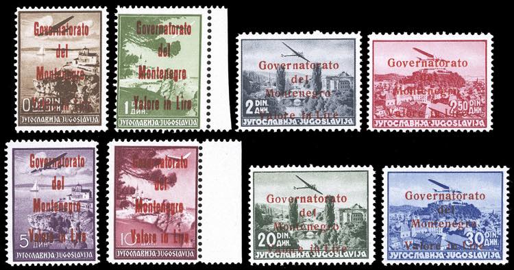 MONTENEGRO POSTA AEREA 1942 - ... 