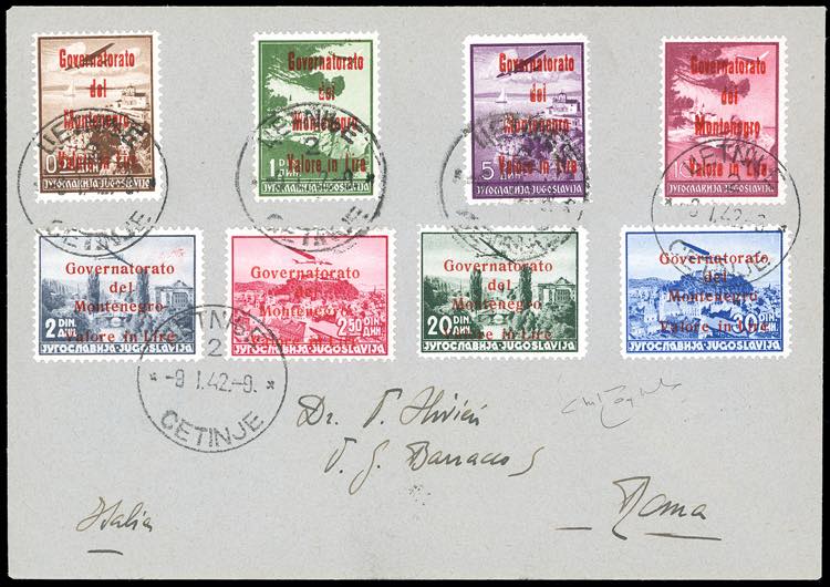 MONTENEGRO POSTA AEREA 1942 - ... 