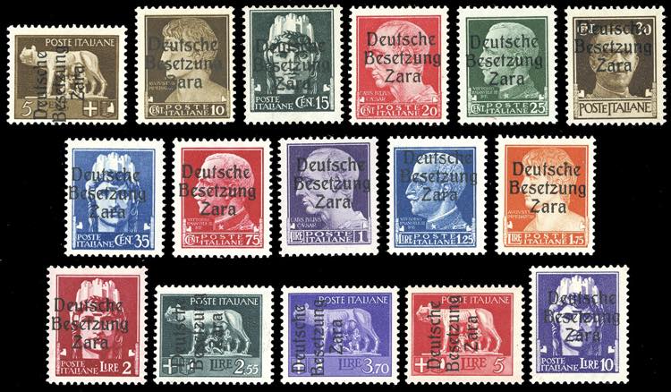 OCCUPAZIONE TEDESCA ZARA 1943 - ... 