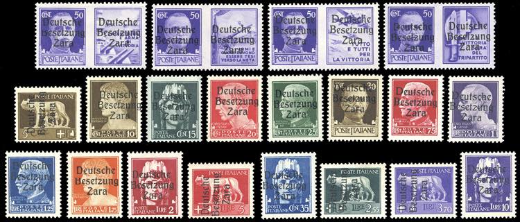 OCCUPAZIONE TEDESCA ZARA 1943 - ... 