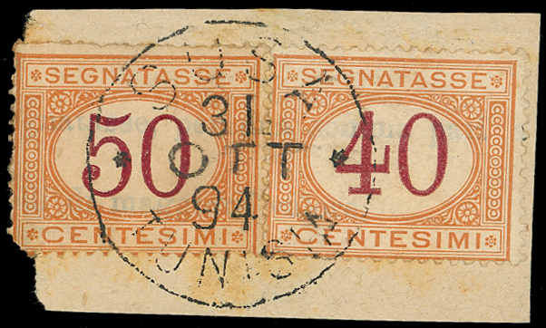 SUSA 1890 - 40 cent. e 50 cent. ... 