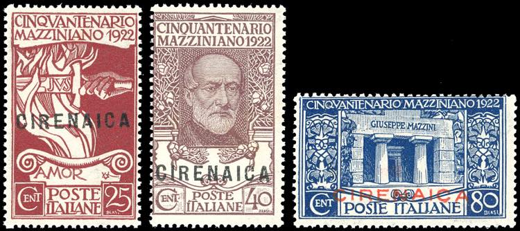 1922 - Mazzini soprastampati ... 