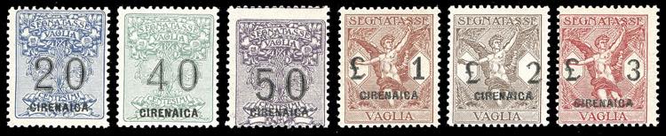 SEGNATASSE VAGLIA 1924 - Serie ... 