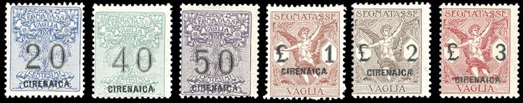 SEGNATASSE VAGLIA 1924 - Serie ... 
