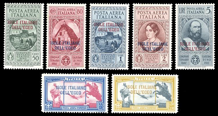 POSTA AEREA 1932 - Garibaldi, ... 