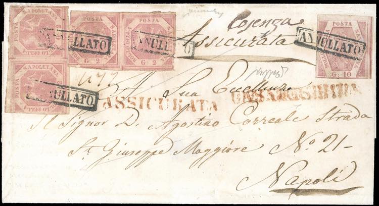 COSENZA + assicurata a penna punti ... 