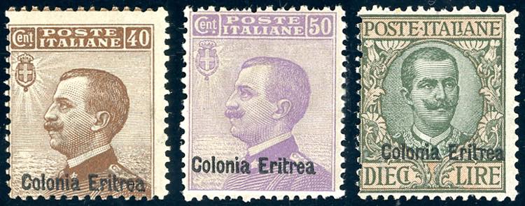 1916 - Soprastampati, serie ... 