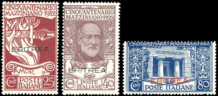 1922 - Mazzini soprastampati ... 