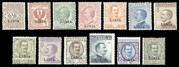 1912/15 - Soprastampati, serie ... 