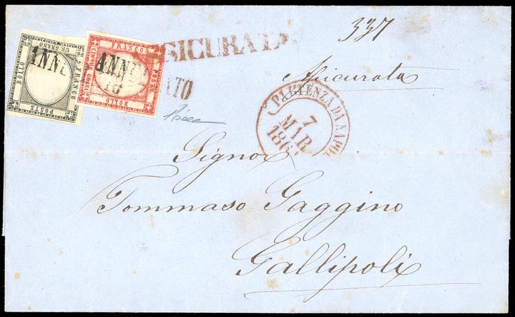 NAPOLI, annullato senza cartiglio ... 