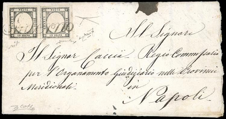 NAPOLI, INTERNO in corsivo unico ... 