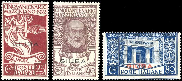 1922 - Mazzini soprastampati ... 
