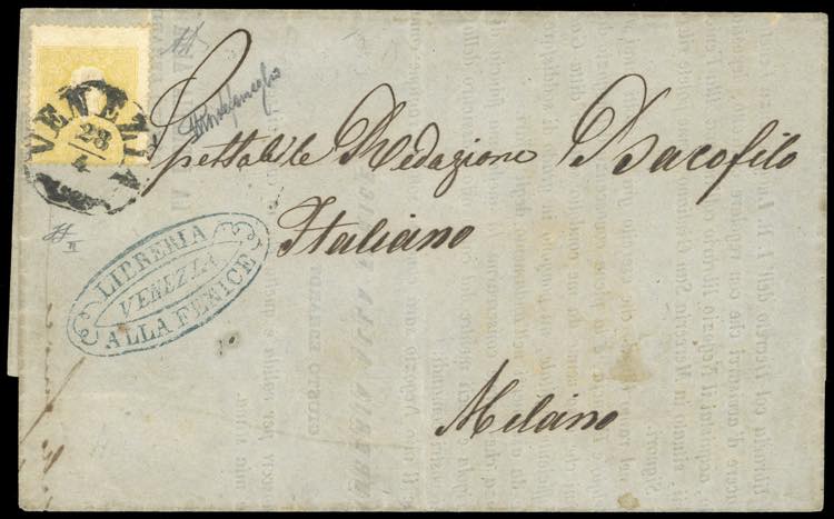 1859 - 2 soldi giallo, II tipo ... 