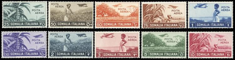 POSTA AEREA 1936 - Soggetti ... 