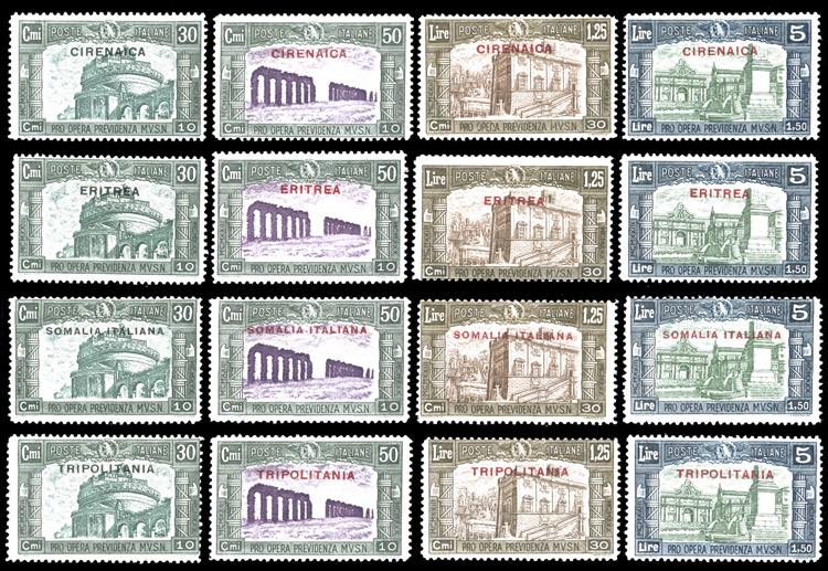 1930 - Milizia III, giro delle ... 