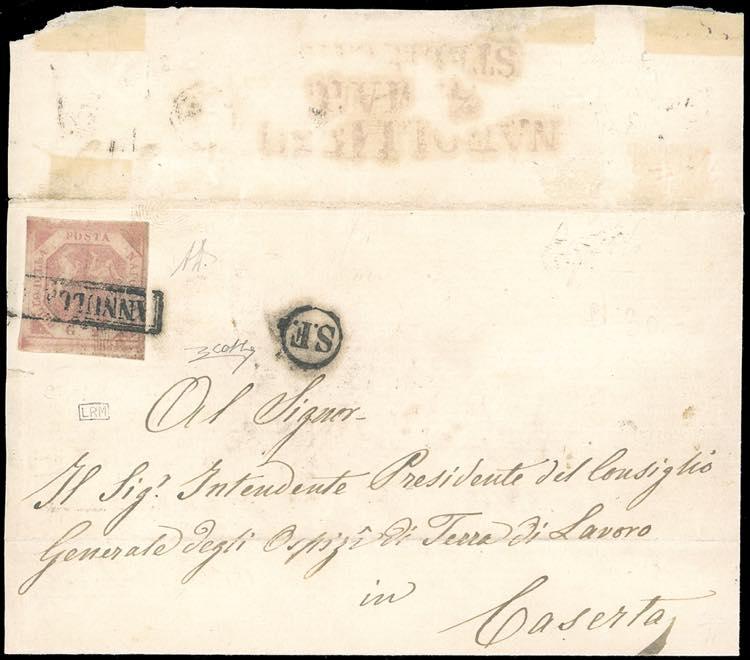 1859 - 2 grana rosa chiaro, I ... 