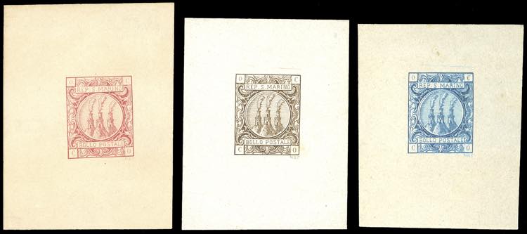 1865 - Saggi Riester non adottati, ... 