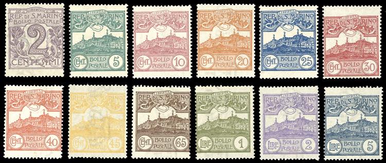 1903 - Cifra o Veduta, serie ... 