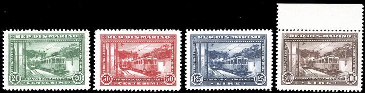 1932 - Ferrovia, serie completa ... 