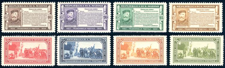 1932 - Garibaldi (168/175), gomma ... 