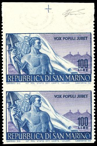 1948 - 100 lire Lavoro, coppia ... 