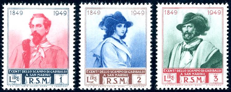 1949 - 1 lira, 2 lire e 3 lire ... 