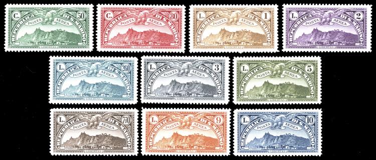 1931 - Veduta, serie completa ... 