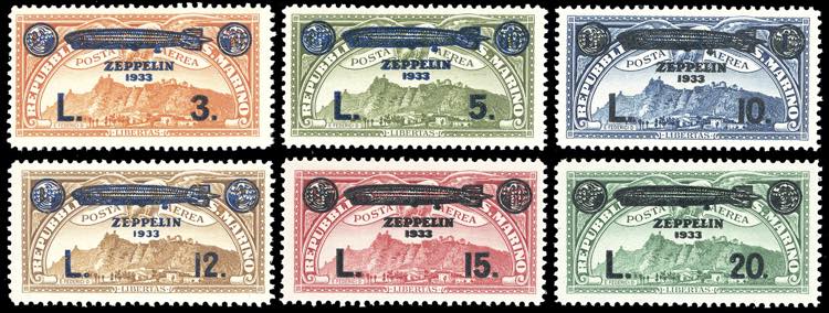 1933 - Zeppelin, serie completa ... 