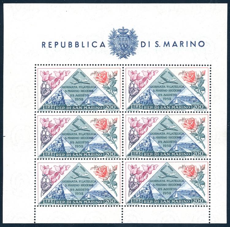 1952 - 200 lire Fiori-Giornata ... 