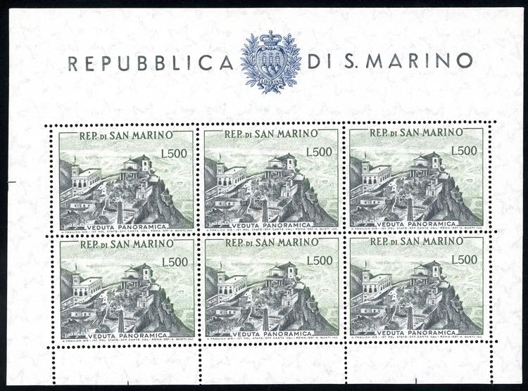 1958 - 500 lire Panorama, ... 
