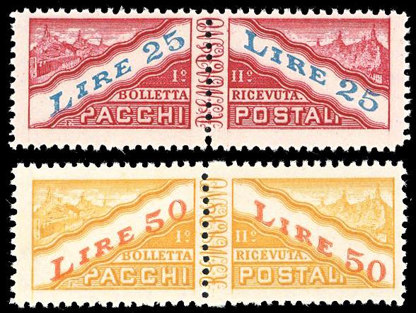 1946 - 25 lire e 50 lire, serie ... 