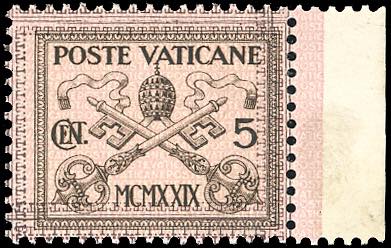 1931 - 5 cent., senza soprastampa ... 