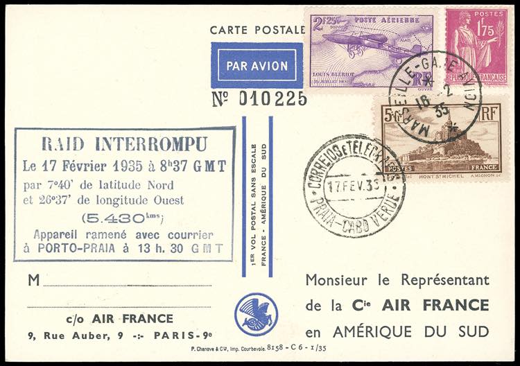 FRANCIA POSTA AEREA 1935 - ... 