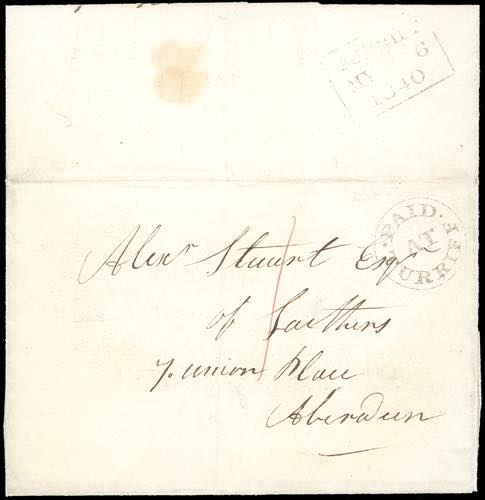 GRAN BRETAGNA 1840 - Lettera non ... 