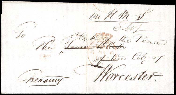 GRAN BRETAGNA 1840 - Circolare a ... 