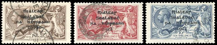 IRLANDA 1922 - Soprastampati Alex ... 